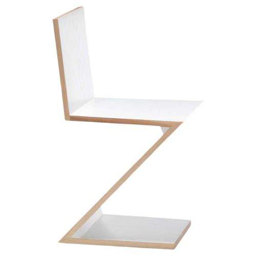 Mid-Century Modern Zig Zag Chair by Gerrit Rietveld for Cassina For Sale - Image 13 of 13