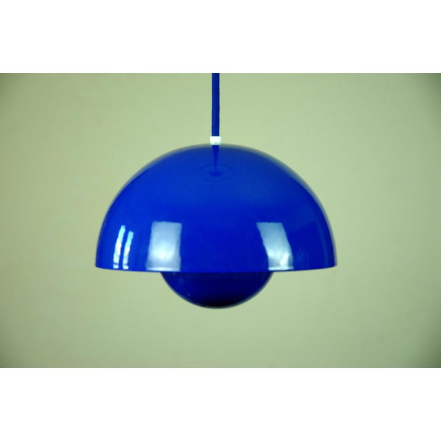 Verner panton “flowerpot” pendant lamp for louis poulsen, denmark, 1968 designed by verner panton and produced by louis...