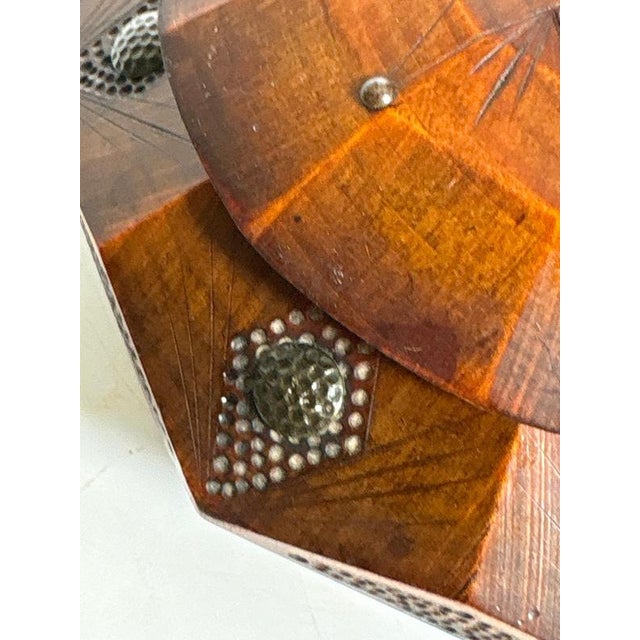Vintage Wooden Gold Box, France, 1970s For Sale - Image 12 of 13
