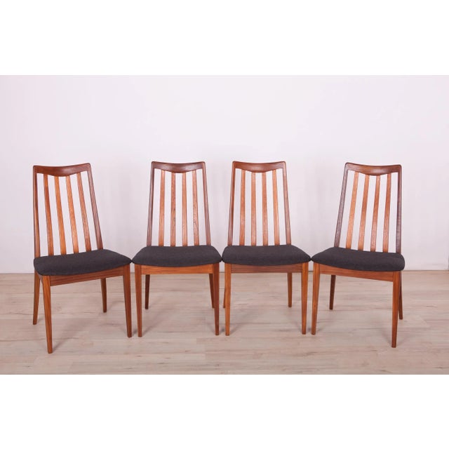Vintage Teak & Fabric Dining Chairs by Leslie Dandy for G-Plan, 1960s, Set of 4 For Sale - Image 13 of 13