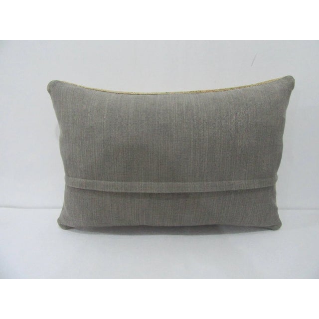 Traditional Faded Pillow Cover For Sale - Image 3 of 4