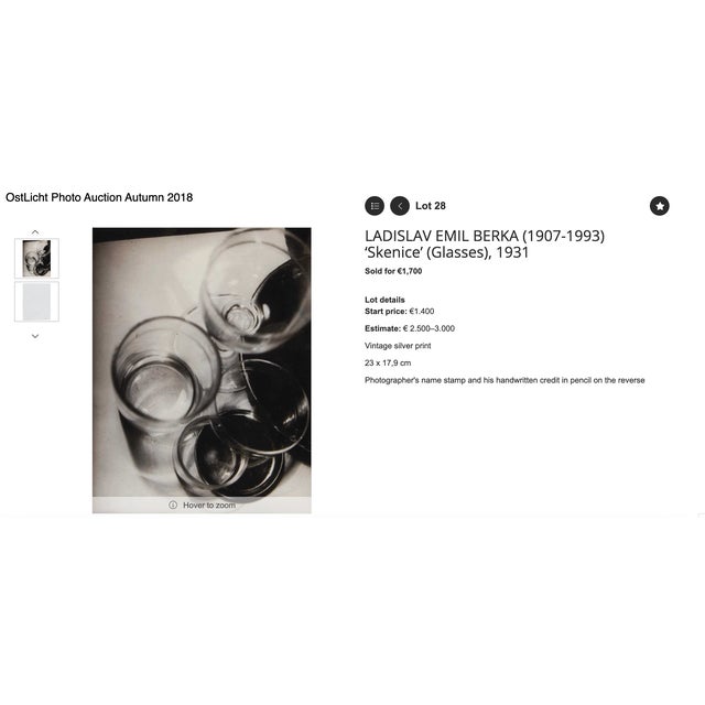 L. E. Berka, Mistletoe, 1931, Signed Gelatin Silver Print For Sale - Image 6 of 7