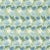 Morris & Co Chrysanthemum Fabric in Indigo/Bayleaf - a Sample For Sale