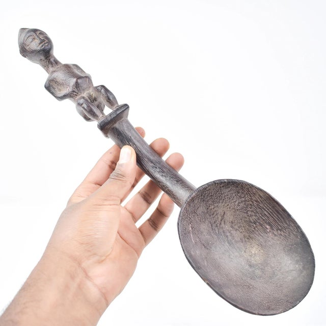 Early 20th Century Early 20th Century Baule Spoon Cote D'Ivoire For Sale - Image 5 of 11