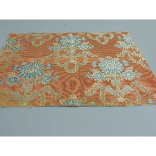 O'CONNELL'S Purple Orange Brocade Silk Tie main image 1