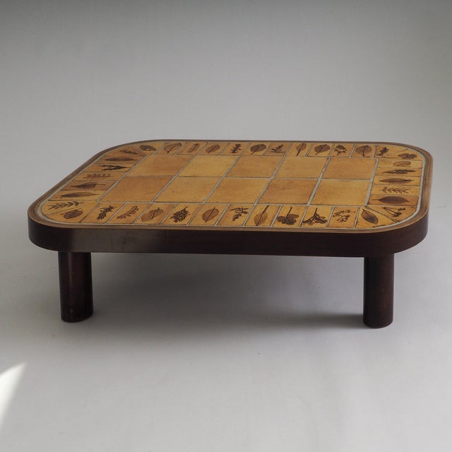 Ceramic Garrigue Coffee Table by Roger Capron, 1970s For Sale - Image 7 of 17