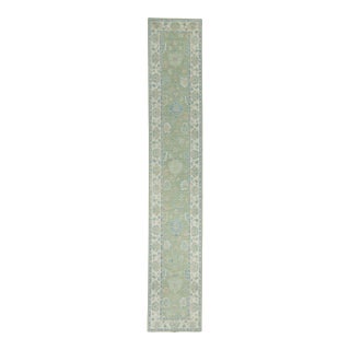 Turkish Oushak Runner Rug 2'10" x 16'1" #17902 For Sale