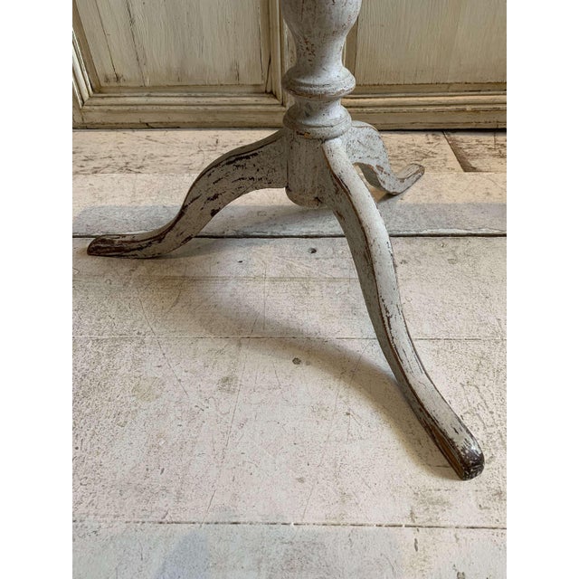 Swedish Painted Tilt Top Table on Tripod Base, Early 19th Century For Sale - Image 9 of 13