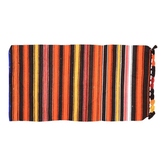 Vintage Turkish Anatolian Hand Knotted Wool Rug, 2'1''x3'10'' For Sale