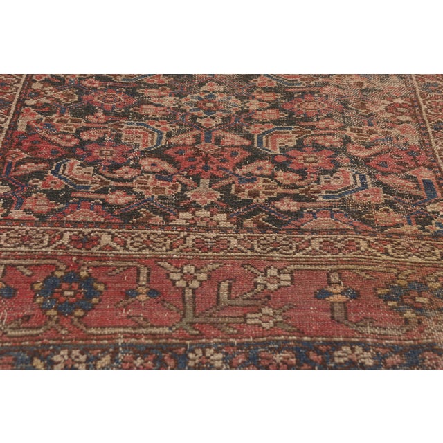Late 19th Century Late 19th Century Persian Malayer Rug, 03'08 X 05'05 For Sale - Image 5 of 10