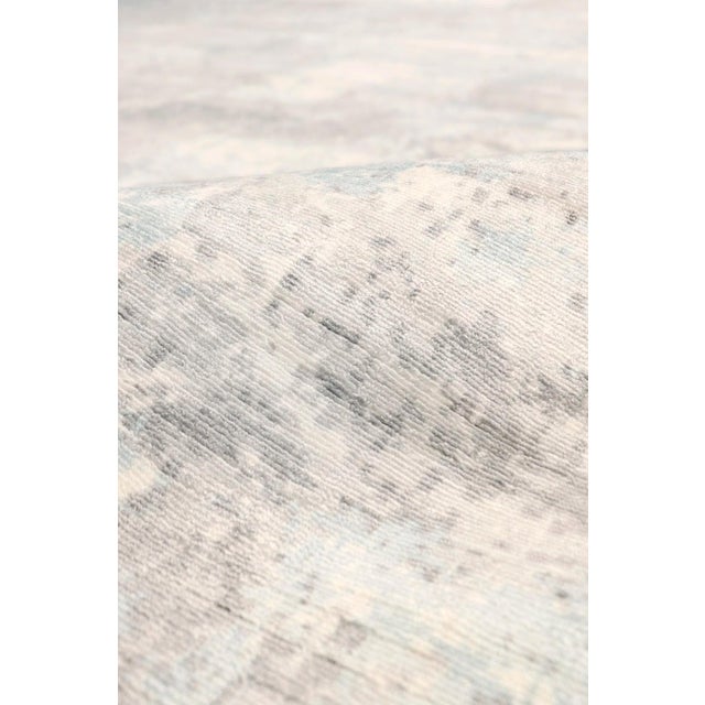Traditional Pasargad Home Mirage Grey Area Rug-10' 0" X 14' 0" For Sale - Image 3 of 6