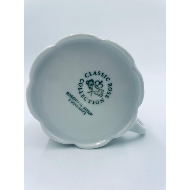 Red Monbijou Collector's Cup from Rosenthal Classic Rose, 1985 For Sale - Image 8 of 10