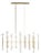 Jonathan Adler Meurice Rectangle Chandelier For Sale