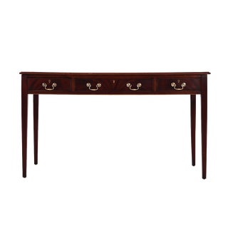 Danish Mahogany Desk, 1970s For Sale