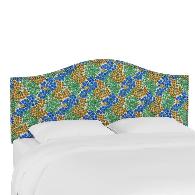 Ashland Headboard in Blue Citrine Loiret, Twin For Sale