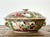 Vintage Asian Rose Famile Lidded Bowl For Sale - Image 4 of 12