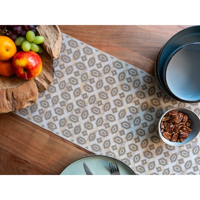 Early 21st Century Japanese Ceremonial Silk Table Runner by Renaras For Sale - Image 5 of 6