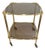 Vintage Art Deco Italian Brass Serving Cart For Sale