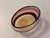 2003 Caleb Siemon Signed Studio Art Glass Oval Sommerso Vase - Ruby & Cream For Sale - Image 4 of 14