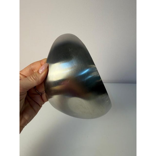 Leaf Medium Serving Bowl by Helle Damkjær for Georg Jensen For Sale - Image 7 of 11