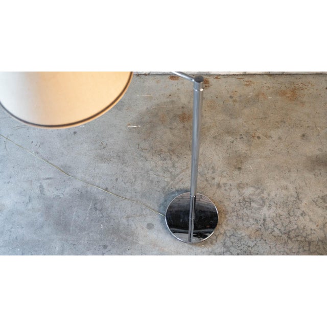 Vintage Casella Chrome Swing-Arm Floor Lamp For Sale - Image 13 of 18