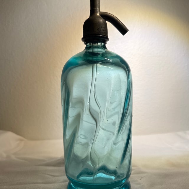 Antique Claude Verdun French Siphon Seltzer Bottle For Sale In Mobile - Image 6 of 10