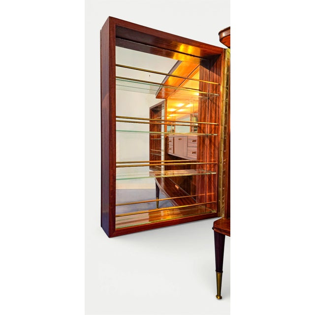 Mid-Century Modern Italian Bar Cabinet by Paolo Buffa, 1950s For Sale - Image 10 of 18