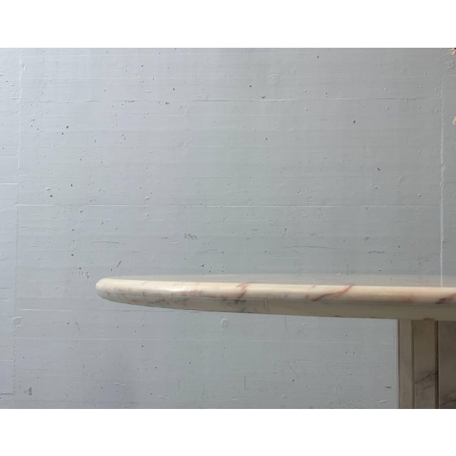 Stone Vintage Italian Rose Quartz Dining Table, 1980s For Sale - Image 7 of 18