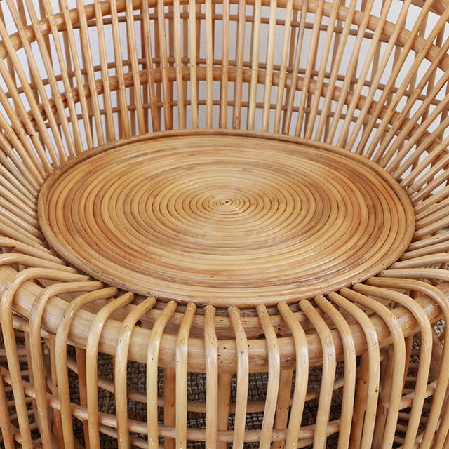 Copper Contemporary Kiri Rattan Chair For Sale - Image 8 of 10