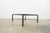 1980s Vintage 1980s Giacometti Style Forged Aluminum/Faux Verdigris Square Glass Coffee Table For Sale - Image 5 of 11
