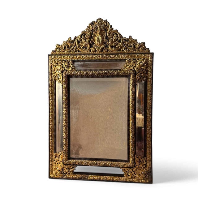 French Napoleon III Mirror With Gilt-Metal Mounts, France, Circa 1860–1880 For Sale