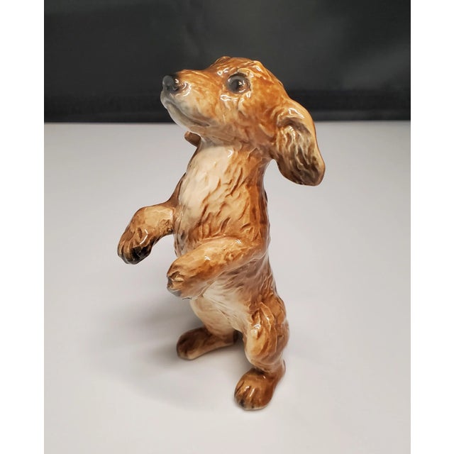 This rare begging puppy figure will capture your heart. Hand painted with such a beautiful expression you can feel his...