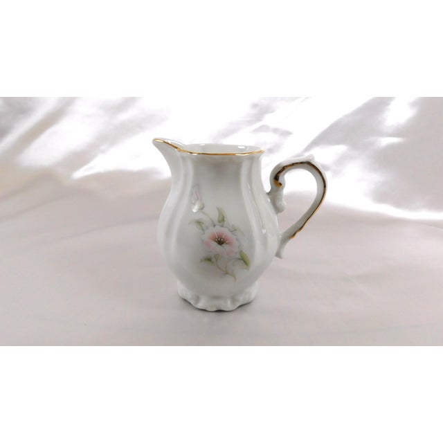 1950s Winrose Collection Floral Coffee Pot and Creamer For Sale - Image 11 of 17