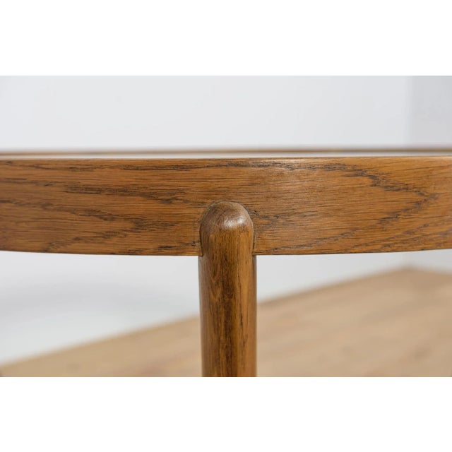 Oak & Glass Coffee Table by Karel Kozelka & Antonin Kropacek for Interior Prague, 1940s For Sale - Image 9 of 13