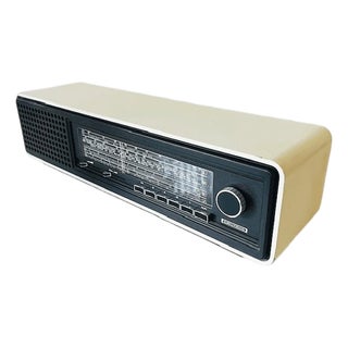 Vintage RF 420 Grundig Radio in White, 1970s For Sale