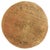 Apricot 1920s Antique Apricot Floral Open Field Medallion Chinese Art Deco Round Rug For Sale - Image 8 of 8