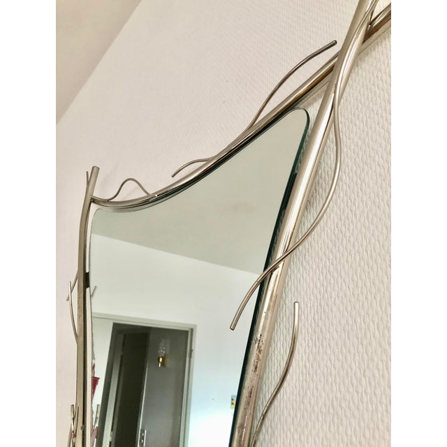 Free-Form Mirror, Italy, 1970s For Sale - Image 6 of 9