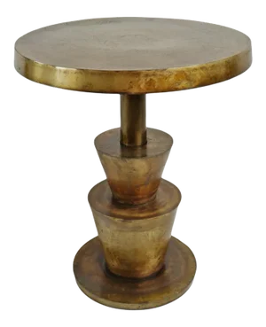 Brass Deco Modern Side Table