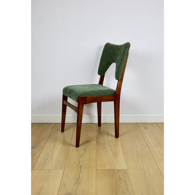 1970s Vintage Olive Chairs by Rajmund Hałas, 1970s, Set of 2 For Sale - Image 5 of 14