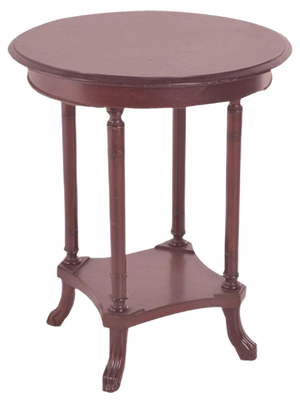 English Mahogany Side Table, 1920s