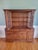 The magnificent crown jewel of traditional dining rooms, this 1971 vintage two-piece china cabinet hutch by Pennsylvania...