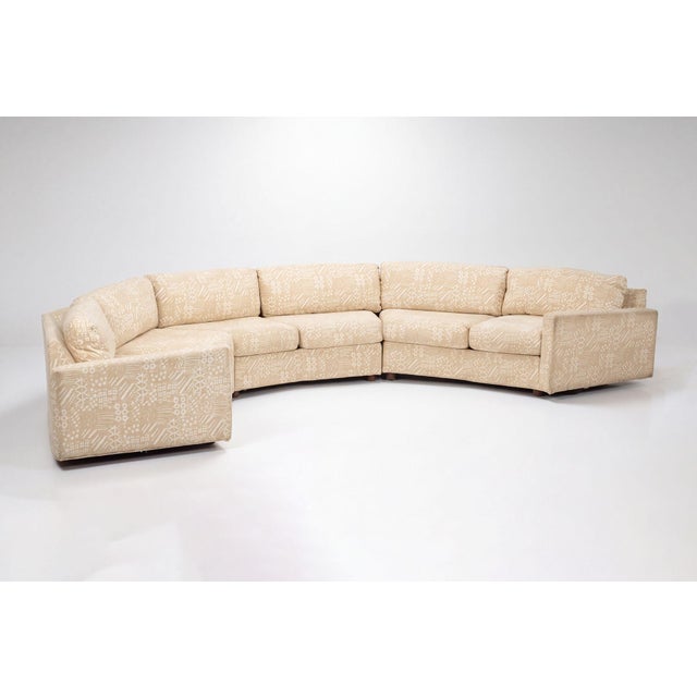 Harvey Probber Three Piece Sectional Sofa 1955c. For Sale - Image 4 of 10