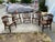 Antique Walnut Court Lawyers Desk Chairs Need Restoring Good Bones For Sale In Sacramento - Image 6 of 12