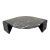 Italian Postmodern Eye or Teardrop Shaped Marble Coffee Table 1980s For Sale