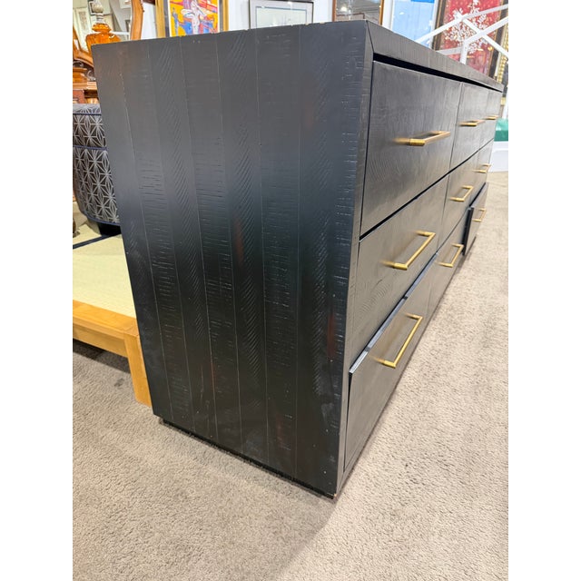 Four Hands Black Wood "Suki" Dresser For Sale - Image 4 of 5