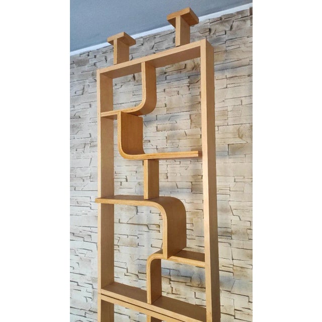 Bent plywood wall, bookcase, flowerbed, Volak by Holesov, 1960s CzechoslovakiaTake care of your interior! Give it...