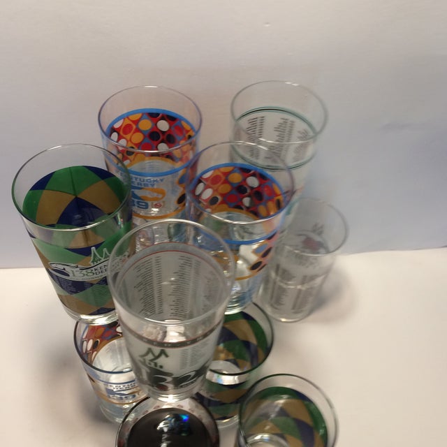 Collected Kentucky Derby Glasses Set of 12 Chairish