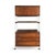 Mid-Century Modern Pair of Mid Century Modern Walnut Wall Units by Stanley For Sale - Image 3 of 12