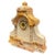 Large French 19 Century Carved Marble Mantel Clock For Sale - Image 13 of 13