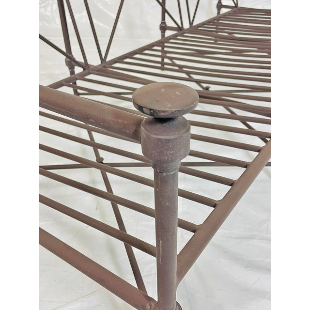 Stunning Aluminum Outdoor Sofa by Restoration Hardware, Modern Seating For Sale - Image 14 of 18